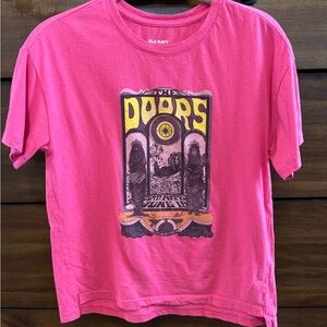 Old Navy Pink “The Doors”Graphic Tee for Kids